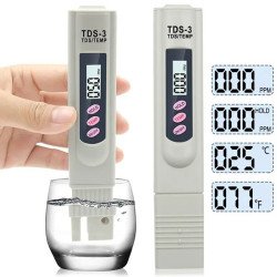 TDS Standard – Mesurez instantanément la pureté de votre eau pour une tranquillité assurée.