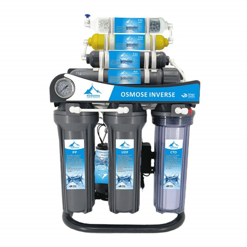 Osmoseur Hydralma Essentiel 7 étapes - filtre à eau- Eau pure et livraison gratuite au Maroc Osmoseur Hydralma Essentiel 7 étapes - filtre à eau- Eau pure et livraison gratuite au Maroc