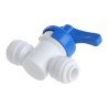 Robinet Flush pour osmoseur, compatible avec les systèmes de traitement d'eau.