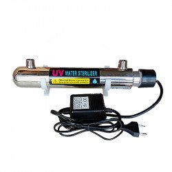 Filtre UV 6W – Assurez une eau pure et saine grâce à une désinfection efficace à 99,99%.