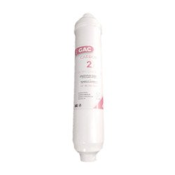 Inline Filtre GAC 12 pouces UDF au charbon actif en granulés pour osmoseur au Maroc