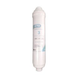 Filtre CTO 12 pouces en charbon actif bloc pour osmoseur au Maroc
