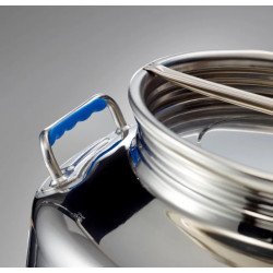 Conteneur inox 50 L soudé – Réserve huile d’olive Maroc