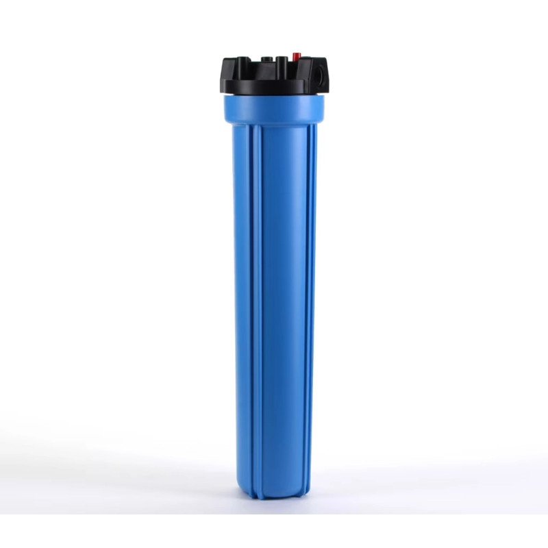 Porte-filtre 20 pouces cuve bleue pour filtre à eau Maroc boîtier cartouche 20 pouces