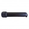 Porte-membrane gris pour osmoseur, système de filtration d'eau, pièce de rechange, compatible avec osmoseurs domestiques.