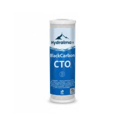 Cartouche de filtre à eau CTO+ Hydralma® en bloc de charbon actif de noix de coco haute densité 10 pouces pour osmoseur au Maroc