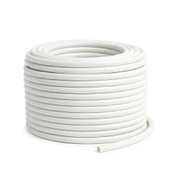 Rouleau de tuyau souple blanc 3/8 de pouce Hydralma® en polyéthylène de qualité alimentaire pour raccordement à haut débit