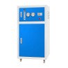 Station d'osmose inverse industrielle 1200 GPD en cabinet avec double pompe 600G, double membrane et réservoir 21L au Maroc