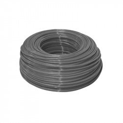 Tube Noir 1/4 pour systèmes de filtration d'eau, flexible et résistant.
