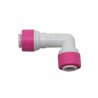Coude anti-retour 1/4 filtre à eau, vue détaillée de la valve de protection pour système d'osmose inverse au Maroc.
