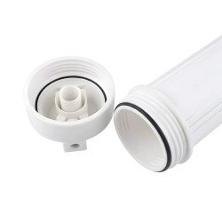 Joint de rechange osmoseur domestique en gros plan, anneau torique standard pour bocal de filtration au Maroc.