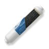 Cartouche charbon actif Maroc : schéma interne d'un filtre T33 Hydralma révélant les granules haute performance.