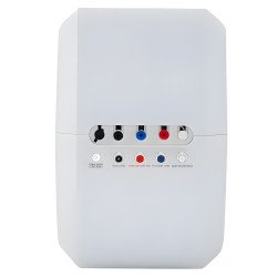 Osmoseur compact - Schéma raccordement osmoseur montrant les points de branchement pour une eau pure et saine à domicile.