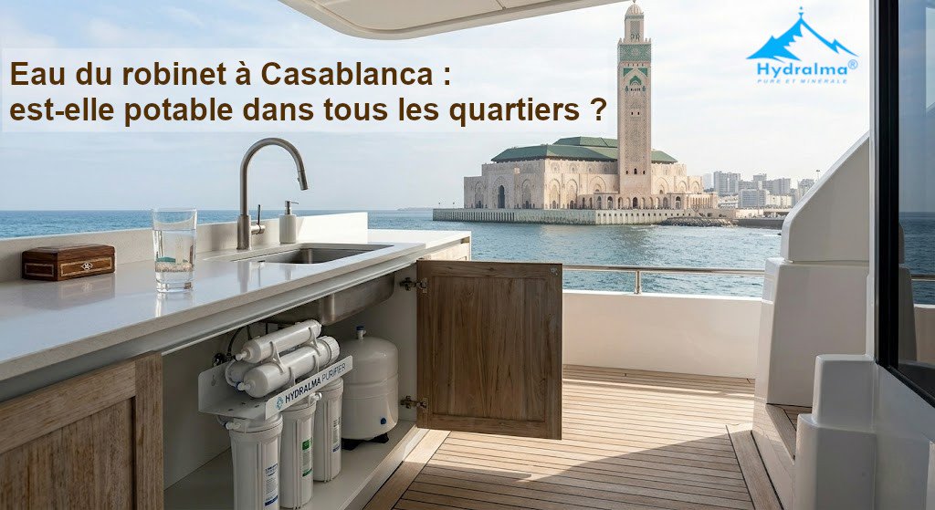 Eau du robinet à Casablanca : est-elle potable dans tous les quartiers ?